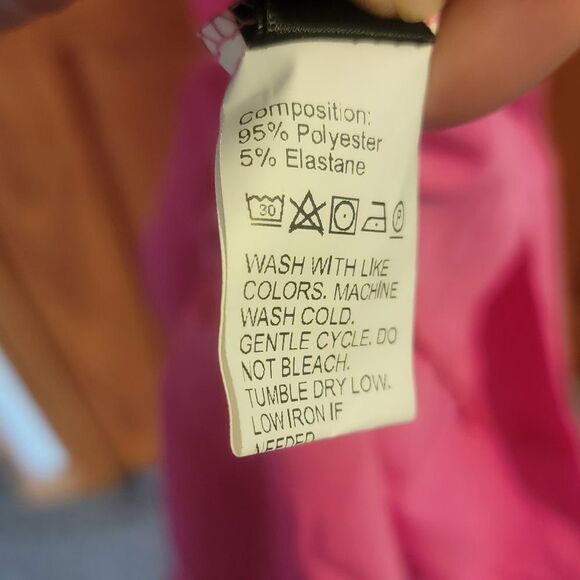 Ruffled Tier Maxi Dress Barbie Pink XL - Picture 6 of 6